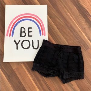 🚺Girl Faded Glory Lace Shorts